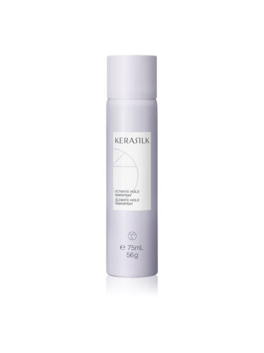 KERASILK Styling Ultimate Hold Hairspray лак за коса ултра силна фиксация 75 мл.