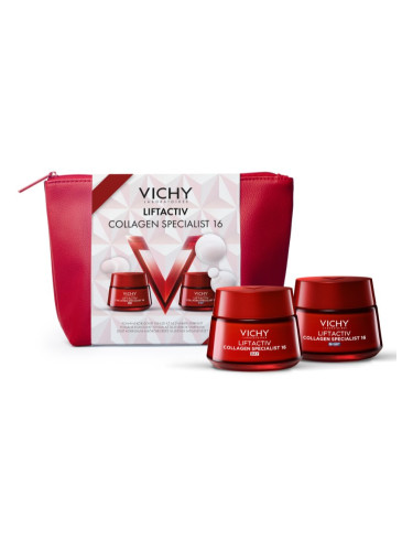 Vichy Liftactiv Collagen Specialist Day & Night коледен подаръчен комплект против бръчки