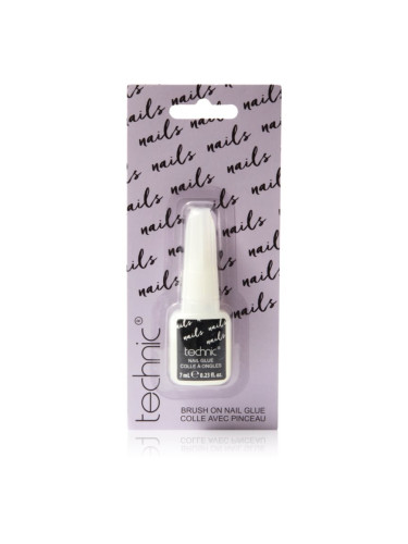 Technic Cosmetics Brush On Nail Glue лепило за нокти 7 мл.