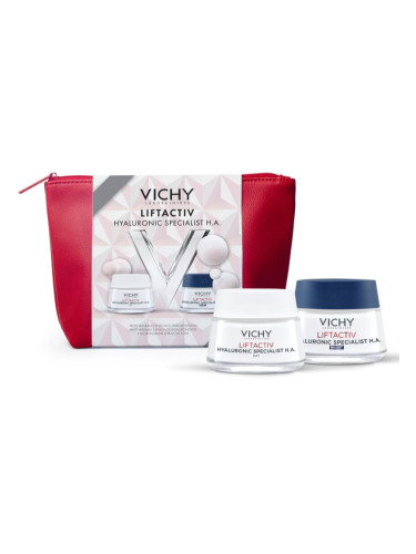 Vichy Liftactiv H.A. Day & Night коледен подаръчен комплект за стягане и лифтинг на лицето