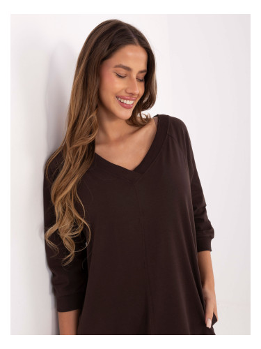 Dress-RV-SK-7203.35P-dark brown