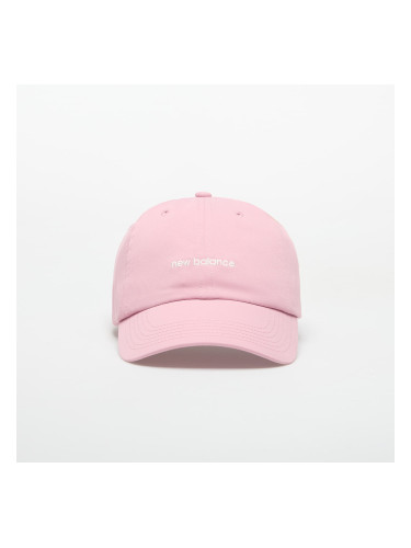 Шапка New Balance Women's 6 Panel Linear Logo Hat Pink Universal