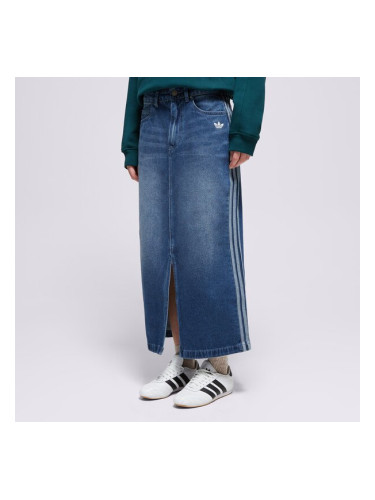 Adidas Пола Denim Long Skt дамски Дрехи Рокли и поли JW2658 Син