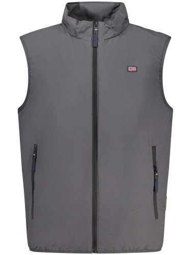 NORWAY 1963 MEN'S GRAY SLEEVELESS JACKET