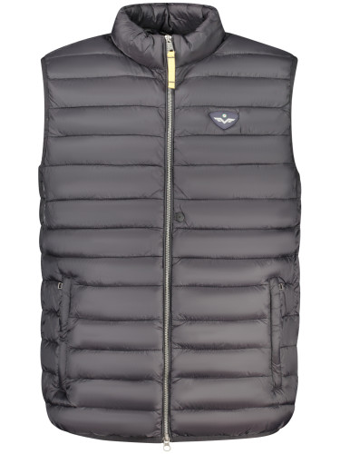 ARMATA DI MARE MEN'S BLACK SLEEVELESS JACKET