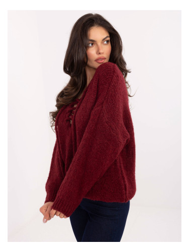 Sweater-MI-SW-0919.18-burgundy