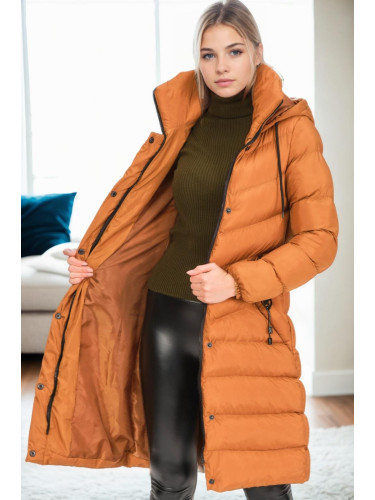 Z9719 DEWBERRY WOMEN'S COAT-TAN