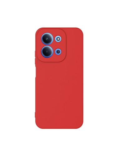 Силиконов кейс bSmart Silicone Soft Cover, За Xiaomi Redmi 15C, Червен