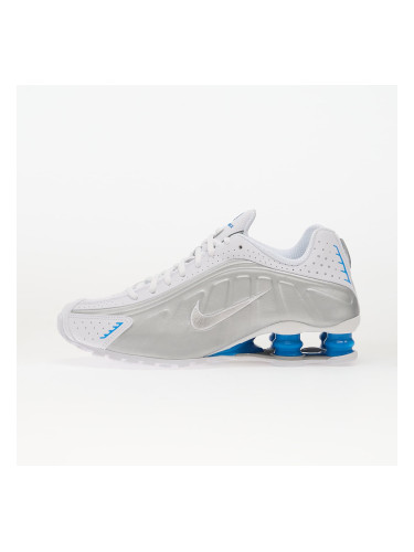 Сникърси Nike Shox R4 White/ Metallic Silver-Blue Hero EUR 42