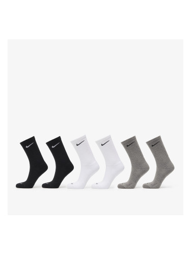 Чорапи Nike Everyday Plus Cushioned Training Crew Socks 6-Pack Multi-Color L