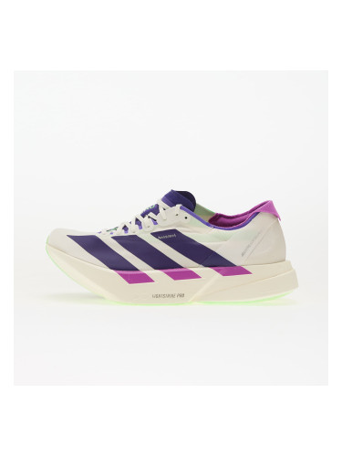 Сникърси adidas Adizero Adios Pro 4 M Core White/ Collegiate Purple/ Lime Burst EUR 44