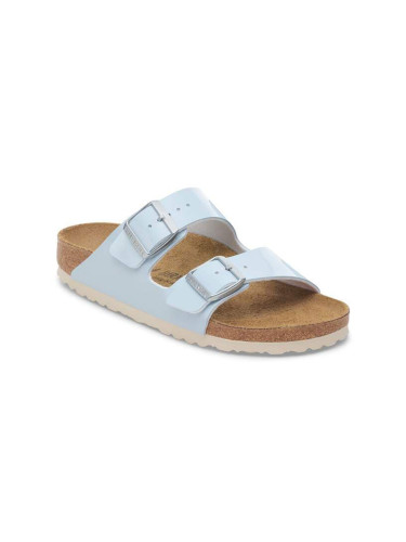 Birkenstock Arizona Birko-Flor Patent Narrow Fit Blue Жени - Сандали Birkenstock - Син - 1030455-5 - Size: 5