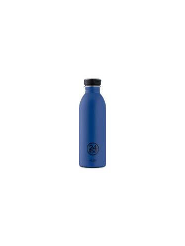24 Bottles Urban Bottle Gold Blue 500ml Unisex - Бутилки 24Bottles - Син - UB_050_668-One-size - Size: One size