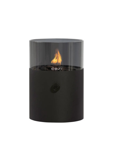 Декоративна газова камина Cosiscoop XL Black Smoked