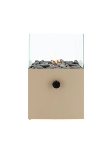 Декоративна газова камина Cosiscoop Square Sandy Biege