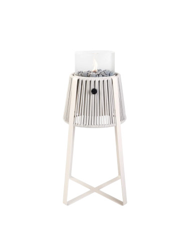 Декоративна газова камина Cosiscoop Rope Warm Grey