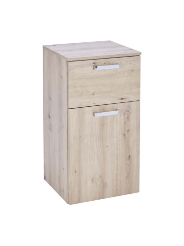 ФРЕШ 2 ДОЛЕН ШКАФ С 1 ВРАТА 1 ЧЕКМЕДЖЕ 40/38,5/79h ДЪБ АРТИСАН