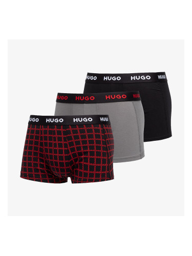 Боксерки Hugo Boss Trunk 3-Pack Design Multicolor M