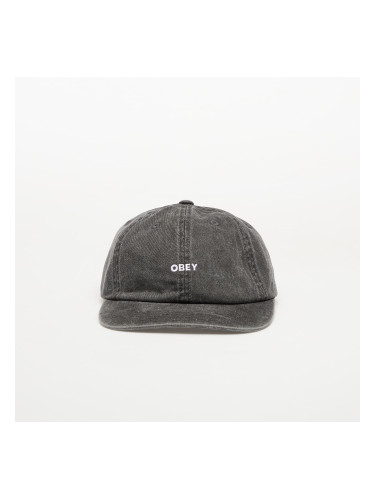 Шапка OBEY Pigment Bold 6 Panel Strapback Pigment Black Universal
