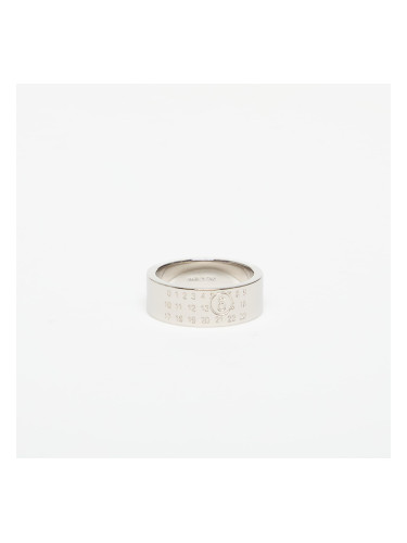 Пръстен MM6 Numeric Minimal Signature Ring Polished Palladio 08