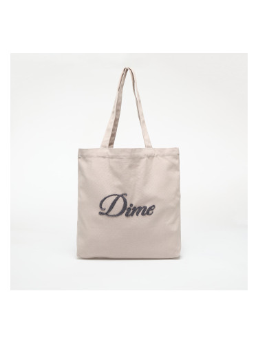 Чанта Dime Cursive Chenille Tote Bag Concrete Universal