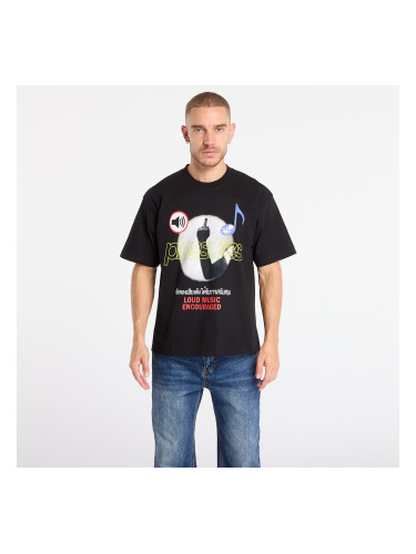 Тениска PLEASURES Loud Music T-Shirt Black M