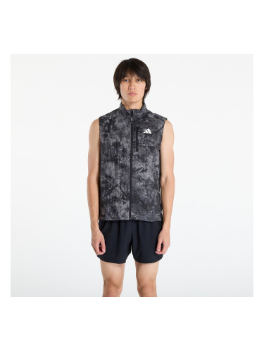 Елек adidas Own The Run Spray Dye Vest Grey Four S
