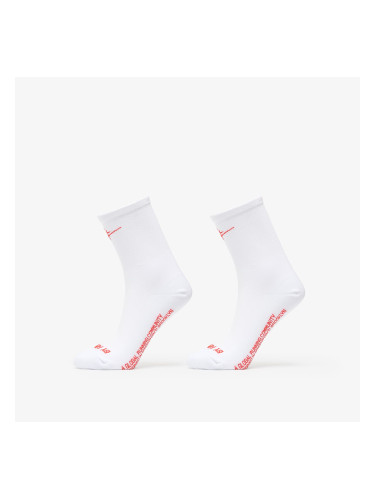 Чорапи Bandit Lite Run™ "Signature" Socks 2-Pack White/ Intense Red M/L