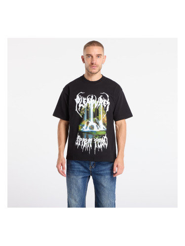 Тениска PLEASURES Pond T-Shirt Black L