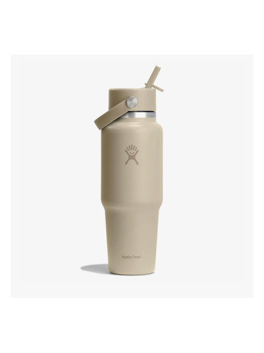 Hydro Flask 946ml Wide Flex Straw Travel Bottle Oat Universal