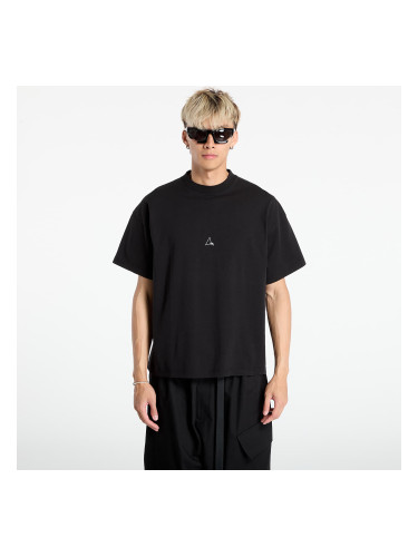 Тениска ROA Logo Organic T-Shirt Black XL