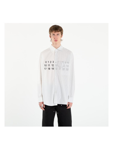 Риза MM6 Poplin Shirt Stripes White/ Grey/ White 52