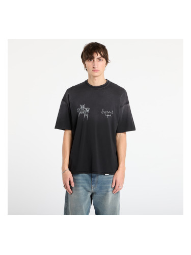 Тениска REPRESENT Hand Drawn Thoroughbred Dogs T-Shirt Aged Black S