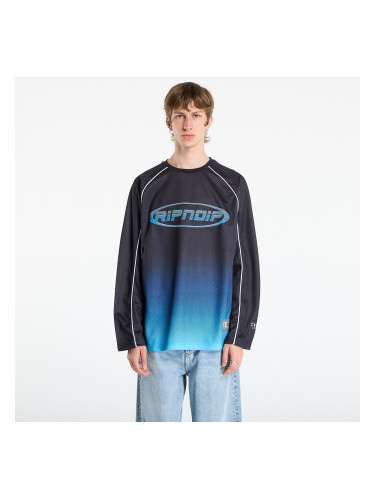 Джърси RIPNDIP Surround Sound Hockey Jersey Black/ Blue L