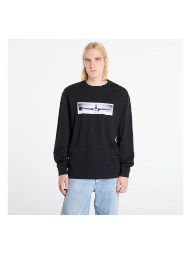 Тениска Jordan M Brand Photo LS Crew Black/ White L