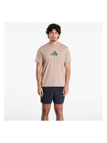 Тениска adidas CLIMACOOL Category Training Graphic T-Shirt Chalky Brown/ Earth Strata L