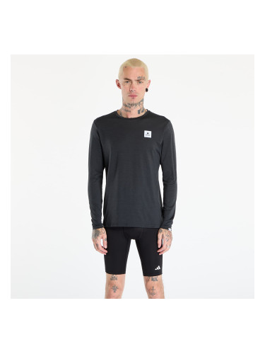 Тениска SAYSKY Reflective Logo Pace Long Sleeve Black S