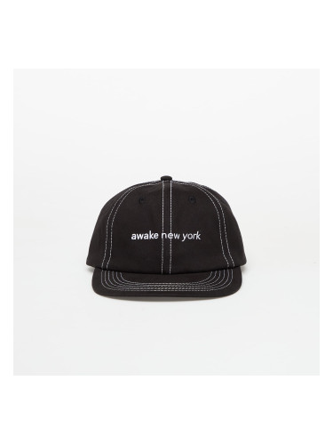Шапка Awake NY Awake Ny Contrast Stitch 6 Panel Hat Black Universal