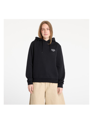 Суитшърт A.P.C. Standard Rue Madame Hoodie UNISEX Black/ White L