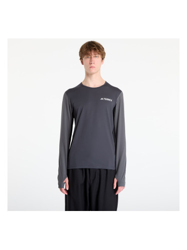 Тениска adidas Terrex Multi Synthetic Base Layer Long Sleeve Carbon XL