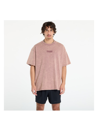 Тениска Under Armour Project Rock Hwt OS Tee Maroon L