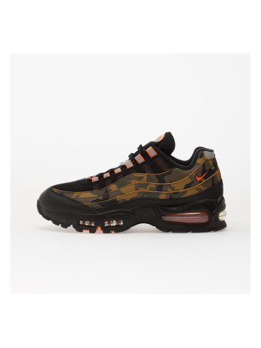 Сникърси Nike Air Max 95 Qs Black/ Safety Orange-Metallic Silver EUR 38