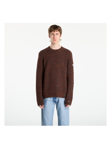 Пуловер MM6 Maison Margiela Crewneck Dark Grey Melange/ Brown M