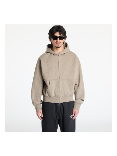 Суитшърт Fear of God Essentials Classic Fit Fleece Zip Up Hoodie Homestead Heather XL
