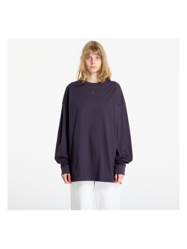 Тениска adidas Basketball Long Sleeve Tee UNISEX Aurora Plum L