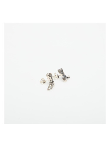 Обеци Twojeys Boot Stud Earrings Silver Universal