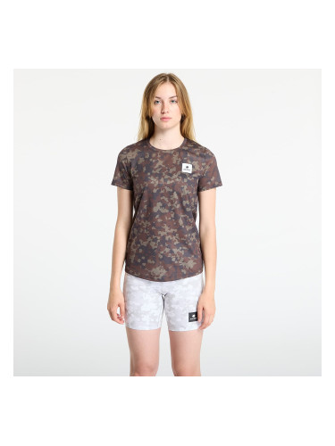 Тениска SAYSKY W Camo Combat T-Shirt Brown AOP XS