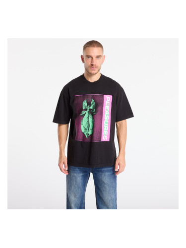 Тениска PLEASURES Leaf T-Shirt Black M