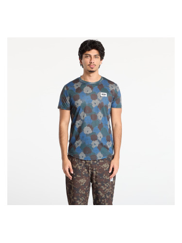 Тениска SAYSKY Flower Combat T-Shirt Blue Aop L
