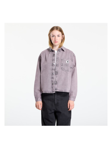 Риза Carhartt WIP W' Georgia Shirt Jacket Black/ Hortensia Garment Dyed S